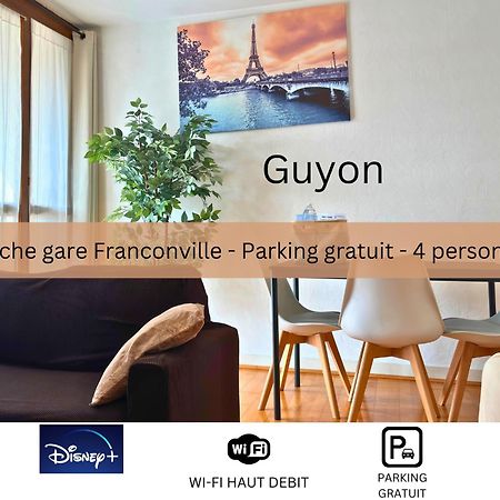Guyon - Cosy Proche Gare Parking Facile - Balcon #Sirdest Daire Franconville  Dış mekan fotoğraf